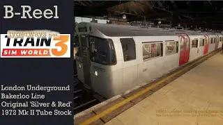 B-Reel | Racing the Silver 1972 Mark II Tube Stock up and down the line (Train Sim World)