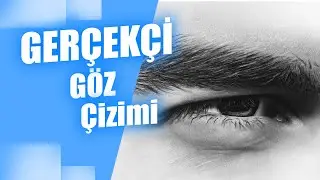 GERÇEKÇİ KARA KALEM GÖZ ÇİZİM | NASIL ÇİZİLİR?