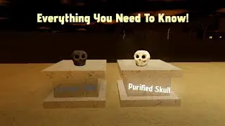 Corrupt Skull And Purified Skull - Roblox Refinery Caves 2