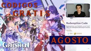 Nuevos Códigos genshin impact gratis Agosto (Joohnlac) solo duran 1 día