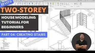 Part 04 - How to create Monolithic Stairs in Revit