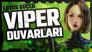Valorant Viper Lotus Saldırı ve Defansif Güçlü Duvarları