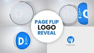Page Flip Logo Reveal After Effects Templates | Free Logo Animation After Effects Template