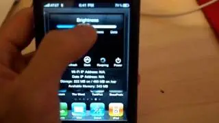 iPhone 4 Jailbreak Demonstration Running Cydia and SBSettings