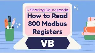 Sharing Sourcecode: How to Read 800 Modbus TCP Registers - VB