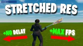 How To Get Stretched Res in Fortnite! (Display Scaling CRU)