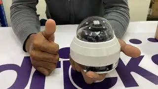 Mostrando la camara ip dome (Hanwha tecwin wisenet : LND-6010R)