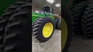 JOHN DEERE 8850 Tractor Going to Classic Green #bigtractorpower