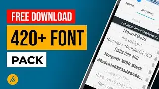 Top 400 Best Fonts For YouTubers And Designers 2021