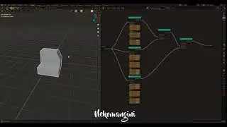 Blender - Geometry nodes | Hard surface modeling practice #1