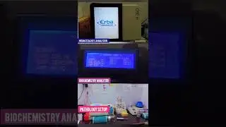 pathology setup || Hematology analyzer || biochemistry analyzer || erba machine #youtubeshorts #cbc
