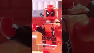 Deadpool custom minifigure ⚔️😆 #shorts