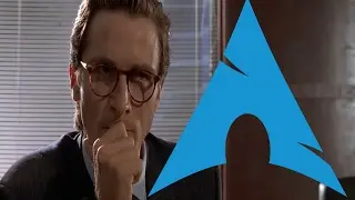 Comparing Arch Linux Rices (American Psycho Business Card Scene)