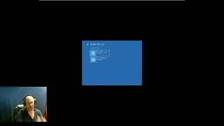 The Blue Screen of Death :( But there is a reset option! No, don't do that!