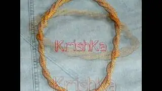 Лариаты из бисера