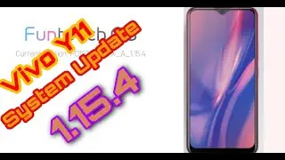 Vivo Y11 system Update to 1.15.4!