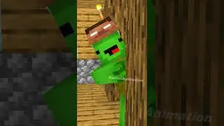 Mikey threatens JJ - MAIZEN Minecraft Animation 