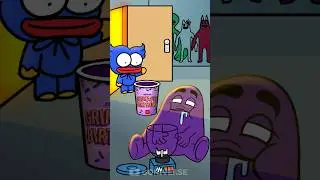 Grimace Shake - Huggy wuggy (animation meme) 