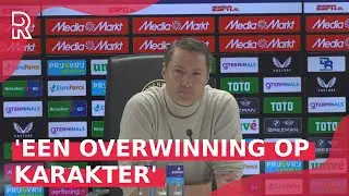 Brian PRISKE na de GEWONNEN topper tegen AZ