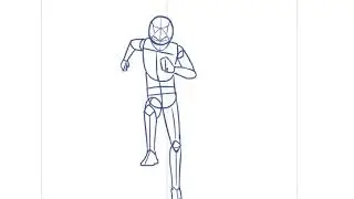 Animation run cycle - Forward Charge (progress-4)