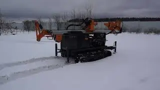 Буровая Корвет-04 выезд.