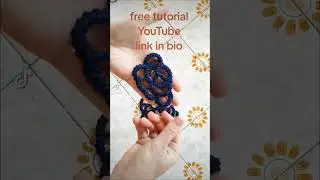 Crochet flower rose coaster Irish crochet pattern tutorial free freestyle fun summer easy