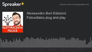 Fotovoltaico plug and play