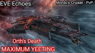 EVE Echoes - Orthrus PvP -  3000+ Destroyed Ships Maximum Yeeting - Orth's Death - New DPS Build