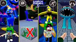 ¡RETOS IMPOSIBLES en RAINBOW FRIENDS CHAPTER 2 en ROBLOX! 🐸 SIMBA