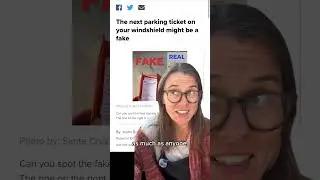 Parking ticket scam 