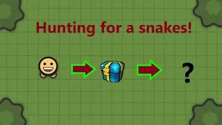 Zombs Royale | Hunting for a snake #1!