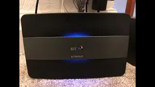 BT Ultra fast Router unboxing and setting up