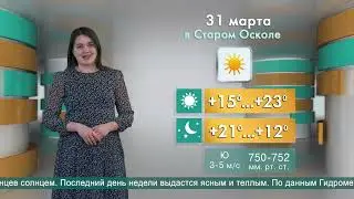 Погода в Старом Осколе на 31 марта