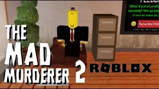 THE MAD MURDERER 2 MOMENTS 🤣 ROBLOX