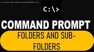How to Create Folders and Sub-Folders in Command Prompt
