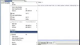 How to export a java project in eclipse in zip format!