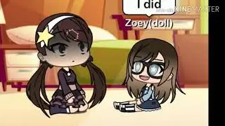 Zoey the doll..//gacha life//scary//