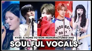 A compilation of HYBE artists SINGING LIVE❗️