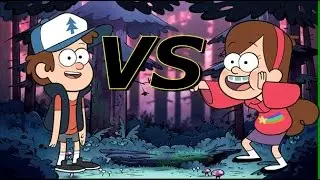 СУПЕР РЭП БИТВА:Диппер VS Мейбл
