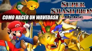 Como hacer un WaveDash | Técnicas Competitivas Super Smash Bros Melee