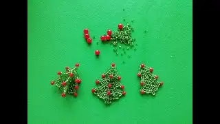 Сувенирная елка-брелок за 30 минут. Мастер-класс