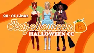 THE SIMS 4 - HALLOWEEN OUTFITS + CC LINKS!!!