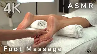 [ASMR] Face-Down Foot Massage *Melissa*