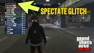 *EASY* HOW TO GLITCH YOURSELF INTO A FULL GTA 5 SESSION (Spectate Glitch)