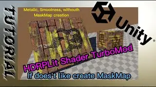 Unity HDRP Shader Graph: Smoothness from B&W Image (No MaskMap Tutorial)