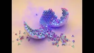 Geode Slicer: Made with 3ds Max and TyFlow