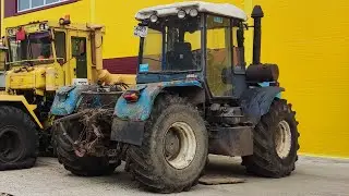 Привезли на капитальный ремонт трактор ХТЗ из Кировской области