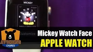 Apple Watch - Customize Mickey Mouse Watch Face