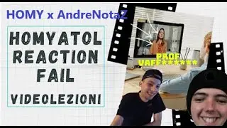 HOMYATOL reagisce ai MIEI VIDEO - FAIL e BESTEMMIE in VIDEO LEZIONE - [reaction speciale]