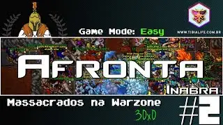 Tibia War Inabra - AFRONTA x Mach Os #2 - 30x0, Massacre Que Fala?